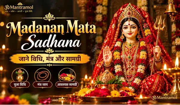 Madanan Mata Sadhana ।। जाने विधि, मंत्र और सामग्री
